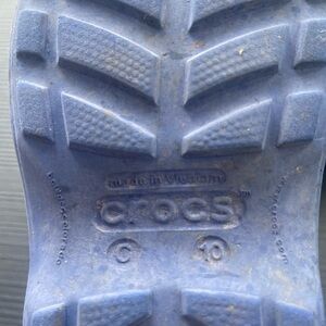 CROCS Blue Tread Sole